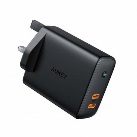 AUKEY PA-D2 mobile device charger Netbook, Smartphone, Tablet Black AC, DC Indoor