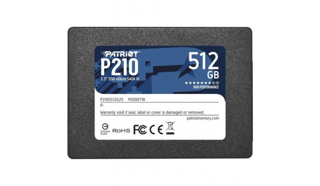 Patriot Memory P210 512 GB 2.5&quot; Serial ATA III