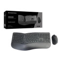 Conceptronic ORAZIO ERGO Wireless Ergonomic Keyboard &amp; Mouse Kit, German layout