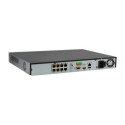 LevelOne GEMINI 8-Channel PoE Network Video Recorder, 8 PoE Outputs, H.265