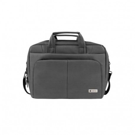 NATEC Gazelle 39.6 cm (15.6") Briefcase Grey