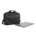 NATEC Gazelle notebook case 39.6 cm (15.6&quot;) Briefcase Black