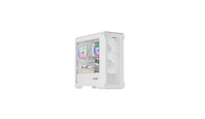 GENESIS Irid 503 Mini Tower Transparent, White