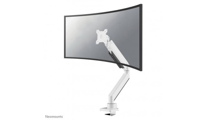 Neomounts NM-D775WHITEPLUS Monitor arm 10-49&quot; - gas spring - Topfix - 180°-stop