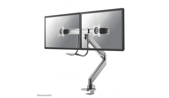 Neomounts NM-D775DXSILVER Monitor arm 10-32&quot; - gas spring - Topfix - 180°-stop