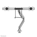 Neomounts NM-D775DXSILVER Monitor arm 10-32&quot; - gas spring - Topfix - 180°-stop
