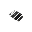 NATEC NKZ-2286 storage drive enclosure SSD enclosure Black M.2