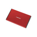 NATEC Rhino GO HDD/SSD enclosure Red 2.5&quot;