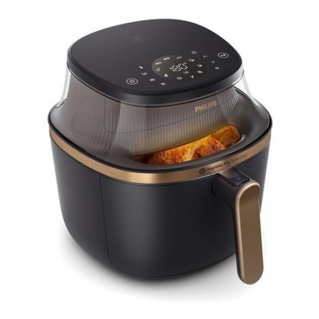 Philips 3000 series NA342/00 fryer Single 7.2 L Stand-alone 2000 W Hot air fryer Black, Copper