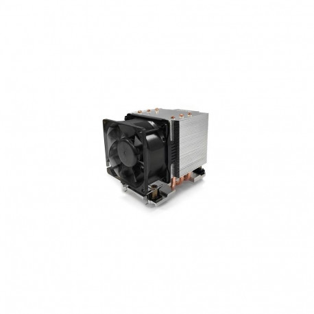Dynatron N6 computer cooling system Processor Air cooler 8 cm Aluminium, Black, Copper 1 pc(s)