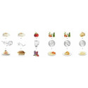Bosch MUM58720 food processor 1000 W 3.9 L Grey, Red, Stainless steel