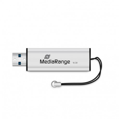 MediaRange MR915 USB flash drive 16 GB USB Type-A / Micro-USB 3.2 Gen 1 (3.1 Gen 1) Black, Silver
