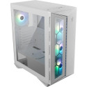 MSI MPG GUNGNIR 110R WHITE Mid Tower Gaming Computer Case &#039;White, 4x 120mm ARGB Fan, 1 to 6