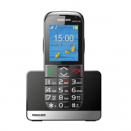 MaxCom MM720 SE mobile phone 5.59 cm (2.2") 82 g Black Entry-level phone