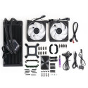 Cooler Master MasterLiquid 240 ATMOS Processor Liquid cooling kit 12 cm Black