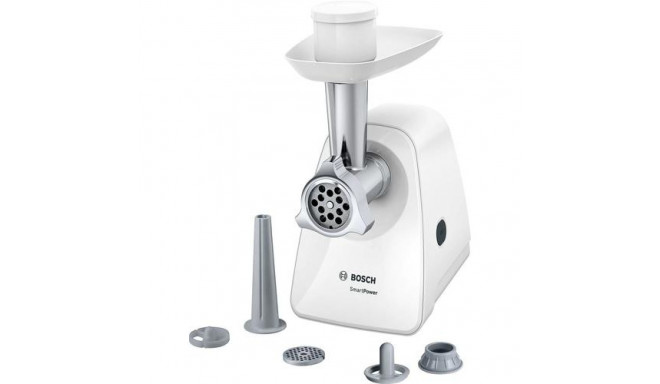 Bosch MFW2520W mincer 1500 W Stainless steel, White