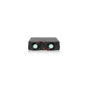 Icy Dock MB998SK-B drive bay panel Black