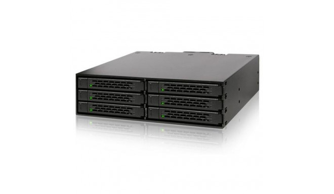 Icy Dock MB996SP-6SB disk array 0 TB Black