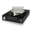 Icy Dock MB991TRAY-B drive bay panel Black, Silver