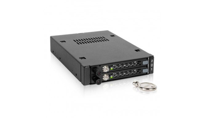 Icy Dock MB492SKL-B drive bay panel Black