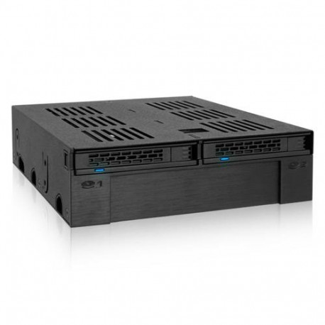 Icy Dock MB322SP-B drive bay panel Black