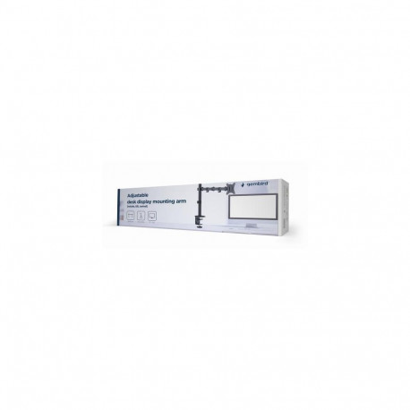 Gembird MA-D1-01 monitor mount / stand 81.3 cm (32") Desk Black