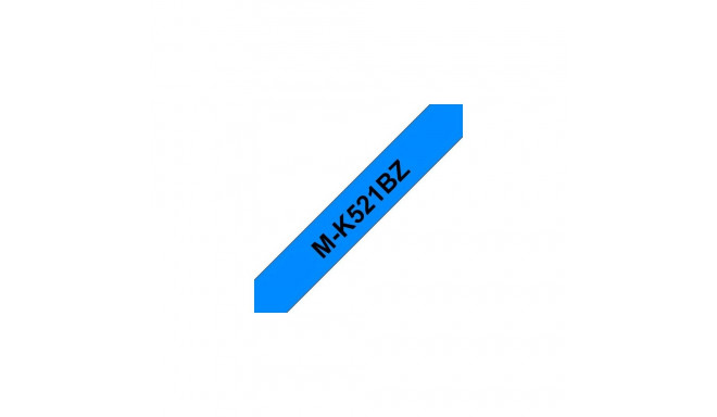 Brother M-K521B label-making tape Black on blue