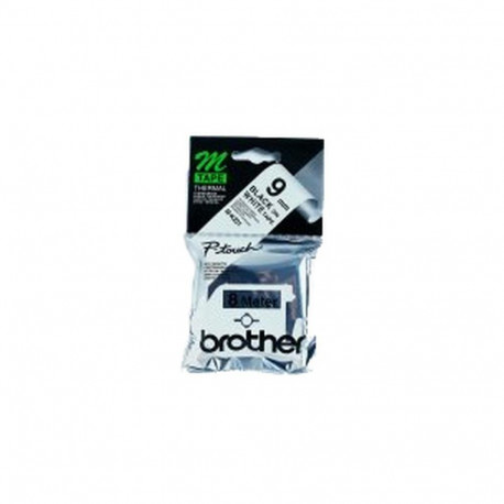 Brother M-K221B label-making tape Black on white