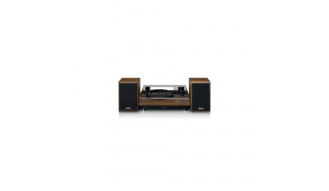 Lenco LS-100WD audio turntable Belt-drive audio turntable Black, Oak Automatic