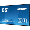 iiyama LH5560UHS-B1AG Signage Display Digital A-board 139.7 cm (55&quot;) LED Wi-Fi 500 cd/m² 4K