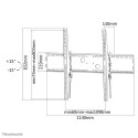 Neomounts LFD-W2000 TV mount wall 60-100&quot; - tiltable