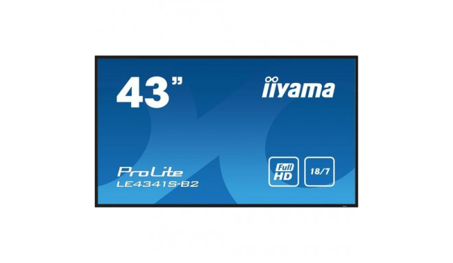 iiyama 43&quot; Flexible Full HD professional large format display with USB media playback