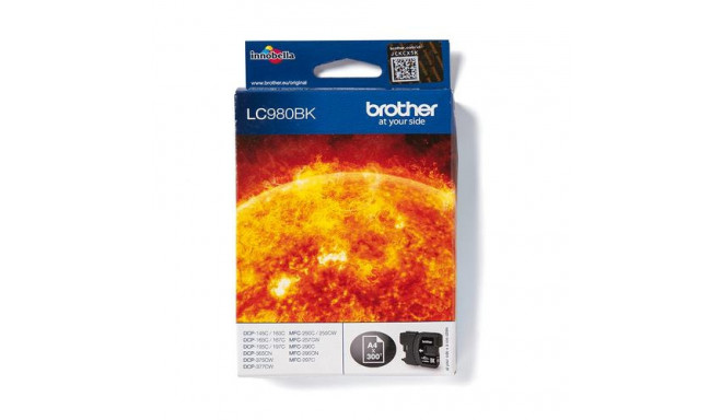 Brother LC980BK ink cartridge 1 pc(s) Original Black