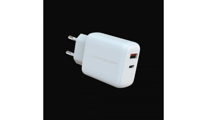 LC-Power LC-GAN-45 mobile device charger Universal White AC Fast charging Indoor