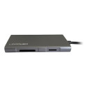 LC-Power LC-HUB-C-MULTI-5 laptop dock/port replicator Wired USB 3.2 Gen 1 (3.1 Gen 1) Type-C Anthrac