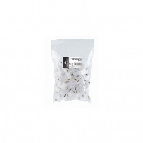 Gembird LC-8P8C-001/100 wire connector 8P8C (RJ-45) Transparent