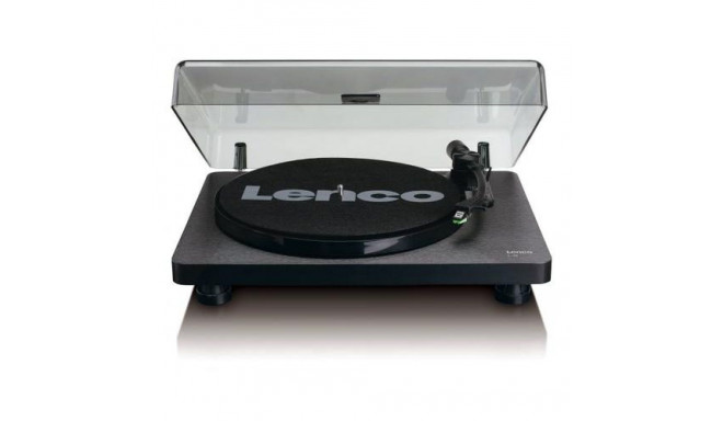 Lenco L-30BK audio turntable Belt-drive audio turntable Black Semi Automatic