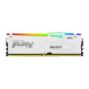 Kingston Technology FURY Beast 64GB 6000MT/s DDR5 CL40 DIMM (Kit of 4) White RGB XMP