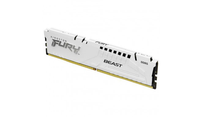 Kingston Technology FURY Beast 32GB 5200MT/s DDR5 CL40 DIMM White XMP