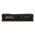 Kingston Technology FURY Beast 16GB 3600MT/s DDR4 CL18 DIMM Black