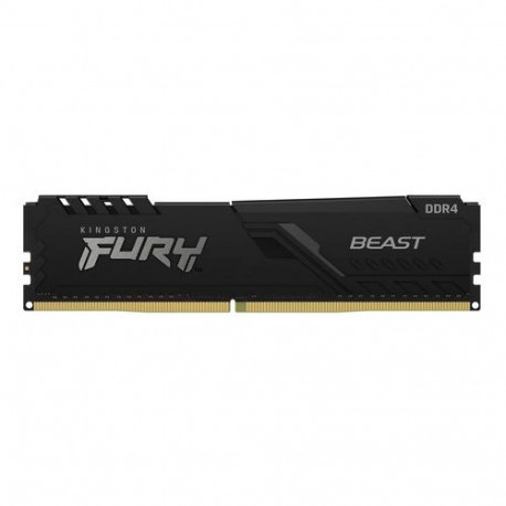 Kingston Technology FURY Beast 16GB 3200MT/s DDR4 CL16 DIMM 1Gx8 Black