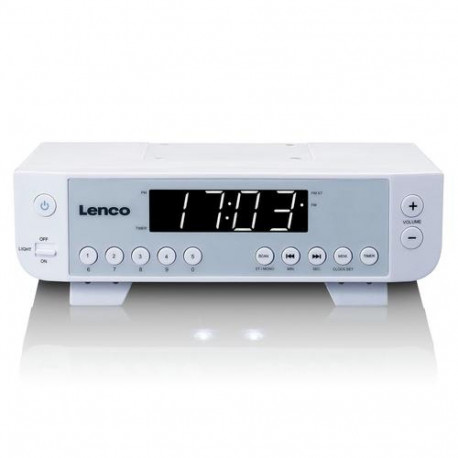 Lenco KCR-11 Portable Analog White
