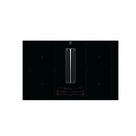 Electrolux KCC84453CK hob Black Built-in 84 cm Zone induction hob 4 zone(s) Built-in hood