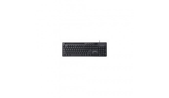 Gembird KB-UM-108 keyboard USB QWERTY US English Black