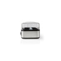 Nedis KAEB130EAL egg cooker 8 egg(s) 500 W Aluminium, Black