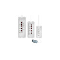LogiLink KAB0078 cable organizer Universal Cable box White 3 pc(s)