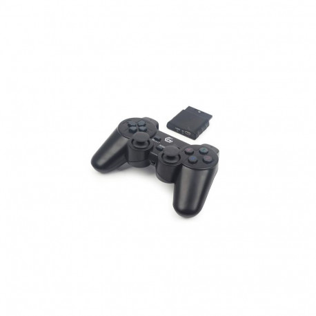 Gembird JPD-WDV-01 Gaming Controller Black RF Gamepad PC, Playstation 2, Playstation 3
