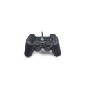 Gembird JPD-UDV-01 Gaming Controller Black USB 2.0 Gamepad Analogue / Digital PC