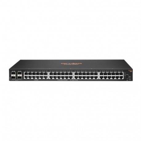 HPE Aruba Networking Aruba 6100 48G 4SFP+ Managed L3 Gigabit Ethernet (10/100/1000) 1U Black