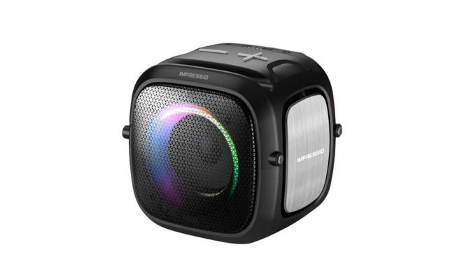 C-TECH Impressio Qubis mini Mono portable speaker Black 5 W